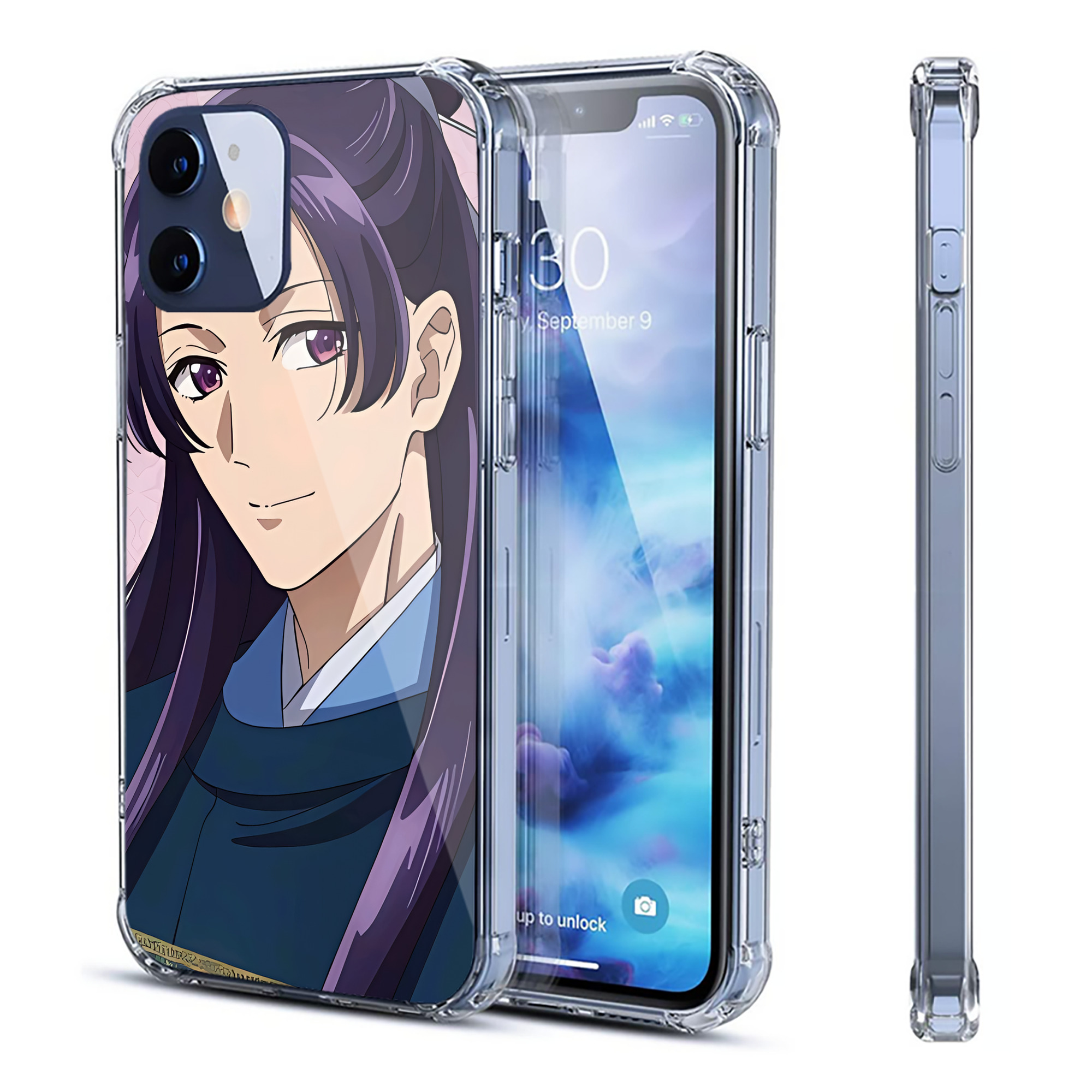 （画像用） 薬屋のひとりごと The Apothecary Diaries 【iPhone 12シリーズ対応】透明スマホケース（クリアソフトケース）